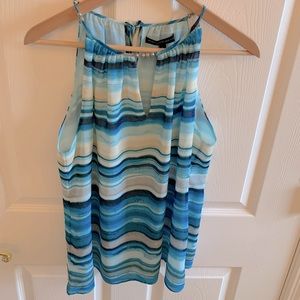 WHBM Blue Printed Tank